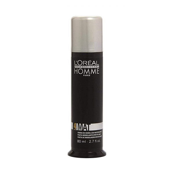 L'Oreal Homme Mat 4 Matterende Modelleer Pommade 80 ml