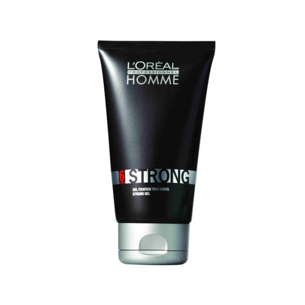 L'Oreal Homme Strong 6 Zeer Sterk Fixerende Gel 150 ml