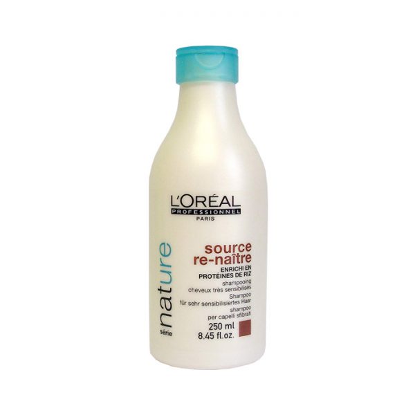 L'Oreal Nature Source Re-Naitre Shampoo Gevoelige Hoofdhuid 250 ml