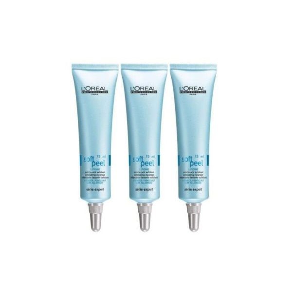 L'Oreal Soft Peel Reinigende Milde Peeling Hoofdhuid 15 x 15 ml