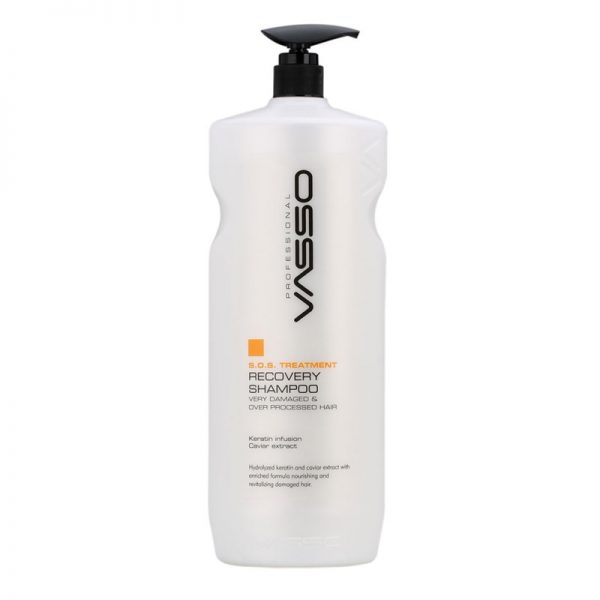 Vasso S.O.S. Treatment Recovery Shampoo Beschadigd Haar 1500 ml