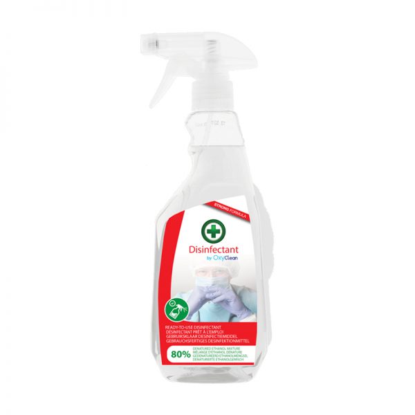 Professionele oppervlakte ontsmetting Oxyclean Desinfectant 500 ml met spray