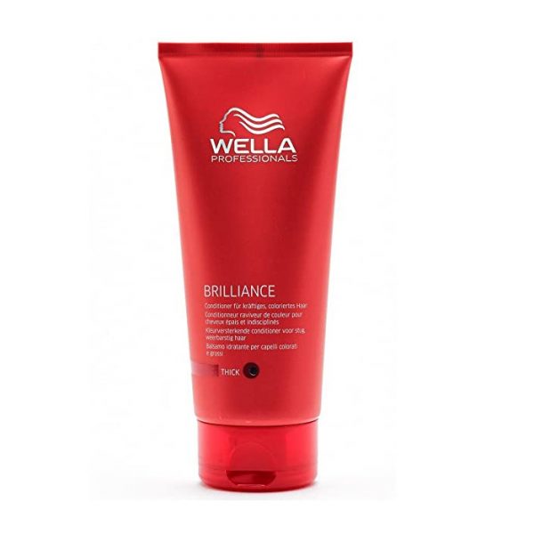 Wella Brilliance Conditioner dik haar 200 ml