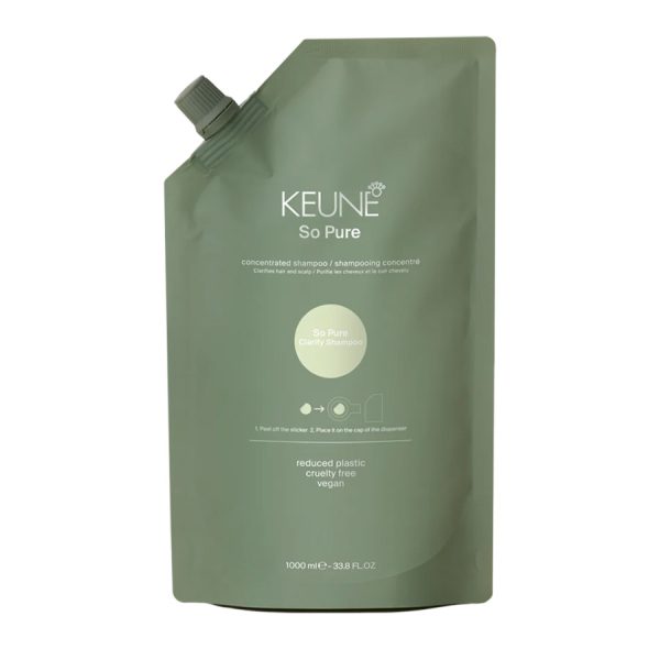 Keune So Pure Clarify Shampoo Refill 1000 ml